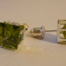 Emerald Green CZ Studs