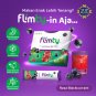 2 Box FLIMTY FIBER HERBAL DRINK Black Currant Flavor Detox Diet Slimming