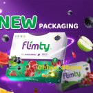 1 Box FLIMTY FIBER HERBAL DRINK Black Currant Flavor Detox Diet Slimming