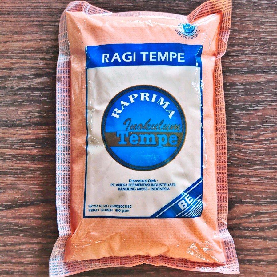 RAPRIMA Tempeh Yeast Raprima Indonesian Ragi Tempe/Soya Starter Inoculum Origin