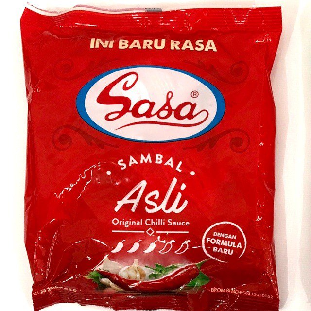 Sasa Original Chili Sauce Sachet contains 48 sachets of chili sauce