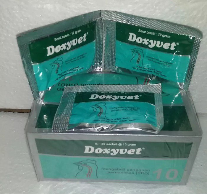 80 sachets @5gr Doxyvet Effective Against Respiratory Disorders CRD For Poultry