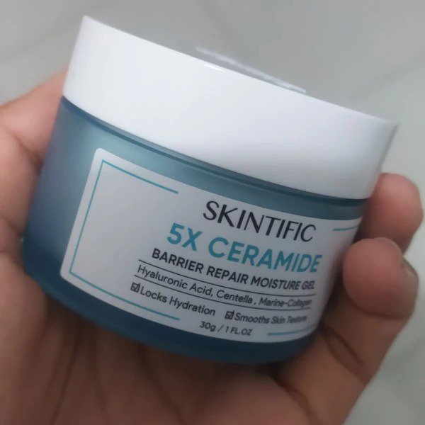 2x SKINTIFIC 5X Ceramide Barrier Repair Moisturize Gel Locks Skin Hydration-30gr