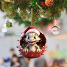 Cute Blue And White Porcelain Dragon Egg Ornament Christmas Dolls Car Interior Hanging-Cn One Size 4