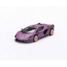 Lamborghini Sián Fkp 37 Matte Viola Se30 1:64 Scale Model Mgt00588 Diecast Gift Lamborghini Sián Fkp 37 Matte Viola Se30 1:64 Scale Model Mgt00588 Diecast Gift