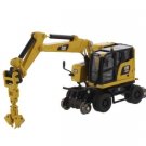 Cat M323F Railroad Wheeled Excavator 1:87 Ho Scale Model 85612 Diecast Gift
