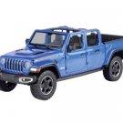 2021 Jeep Gladiator Rubicon Open Top Blue 1:27 Scale Model 79370Bl Diecast Gift 2021 Jeep Gladiator Rubicon Open Top Blue 1:27 Scale Model 79370Bl Diecast Gift