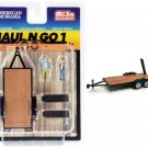 Haul N Go 1 Trailer & Figurines 3 Pieces 1:64 Scale Ad38377 Diecast Gift Haul N Go 1 Trailer & Figurines 3 Pieces 1:64 Scale Ad38377 Diecast Gift