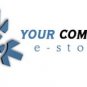 Blue theme E-store logo #993