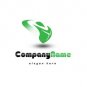 Green and Black tech logo #1004