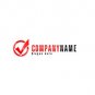 Red and Black check logo #1015