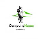 Black and green clothing logo #1021