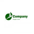 Modern green logo #1063