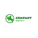 Green sporting logo #1070