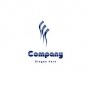 Dark blue wave logo #1072