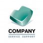 Teal Service Company Logo #1194