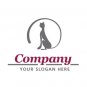 Pet logo grey and maroon #1200