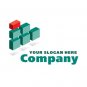 Teal Blocks logo #1202