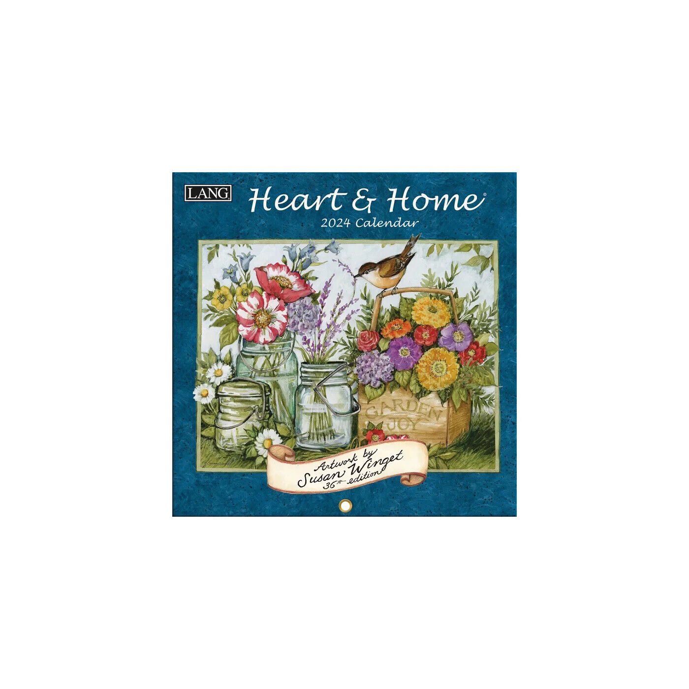Lang Heart & Home 2024 Mini Wall Calendar w