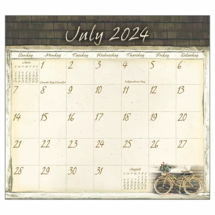 Legacy Life Itself 2024 Calendar Pad w