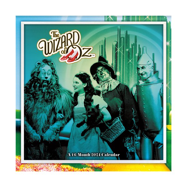 Trends International The Wizard of Oz 2024 12 x 12 Wall Calendar w