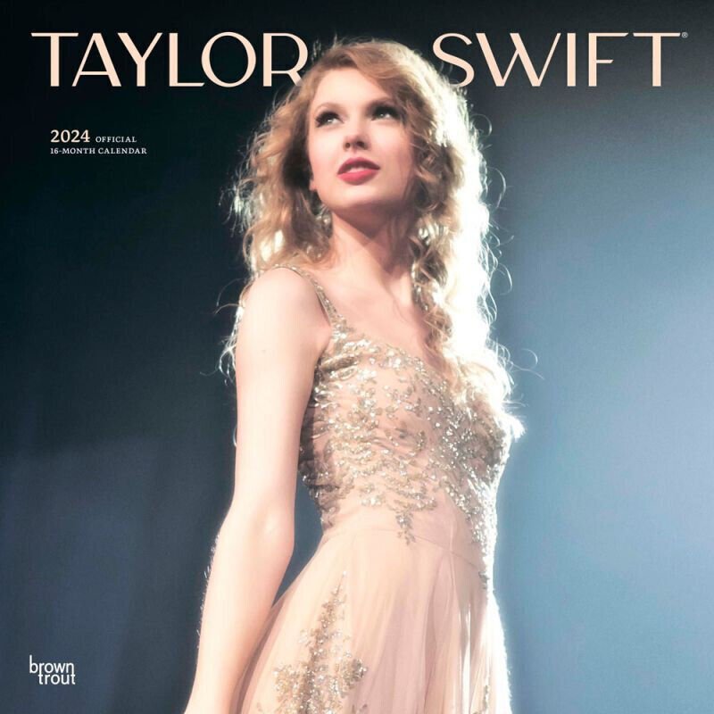 Browntrout Taylor Swift OFFICIAL 2024 12 x 12 Wall Calendar w