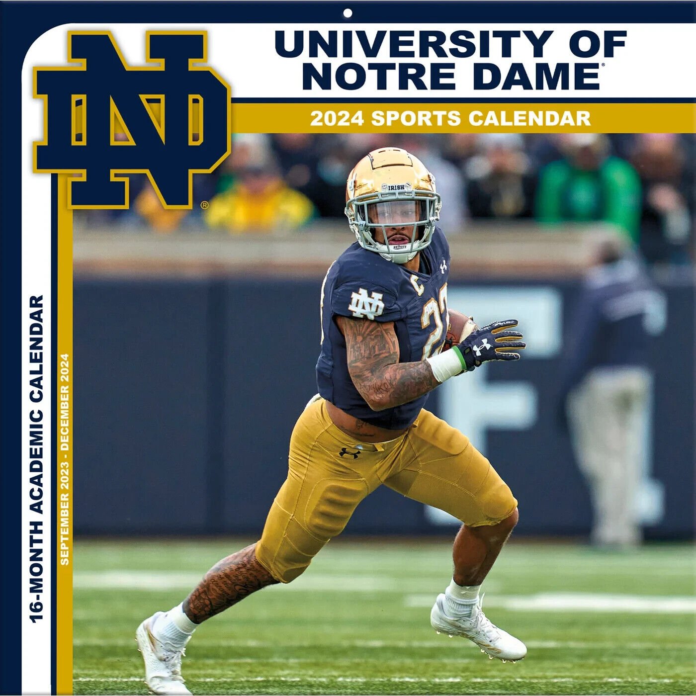 Turner Notre Dame Fighting Irish 2024 Wall Calendar w