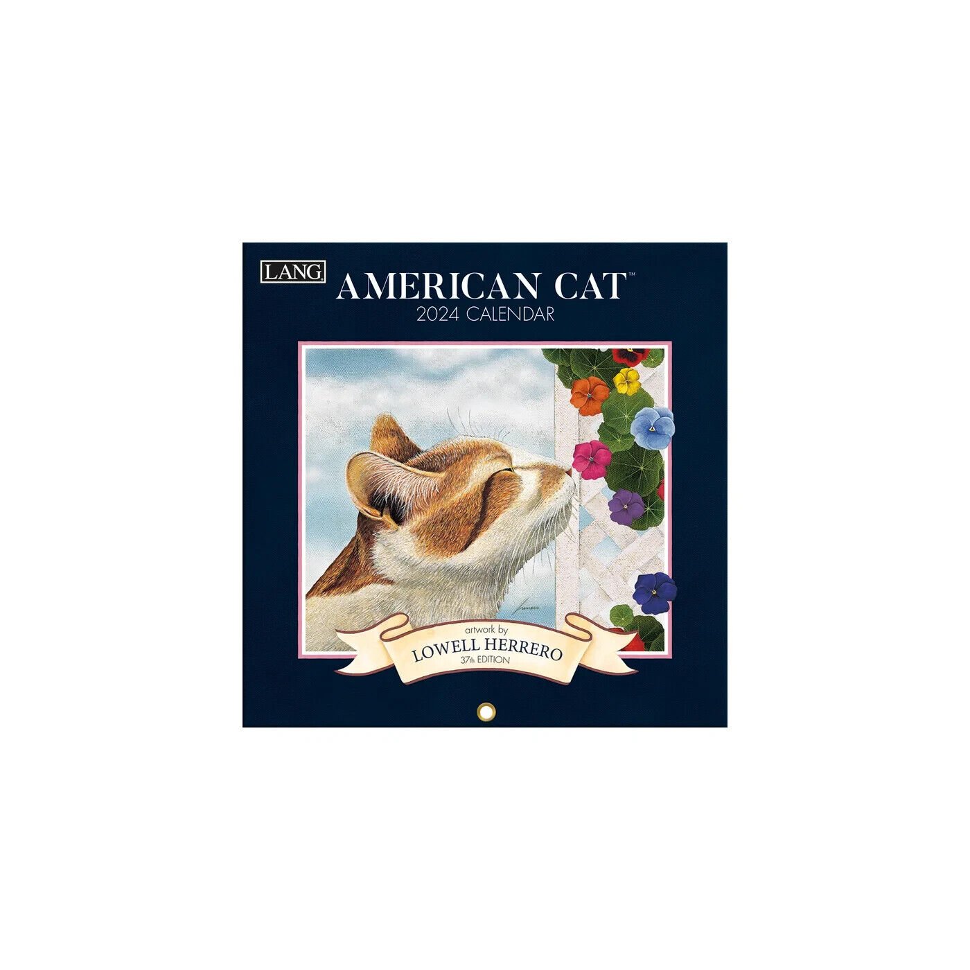 Lang American Cat 2024 Mini Wall Calendar w