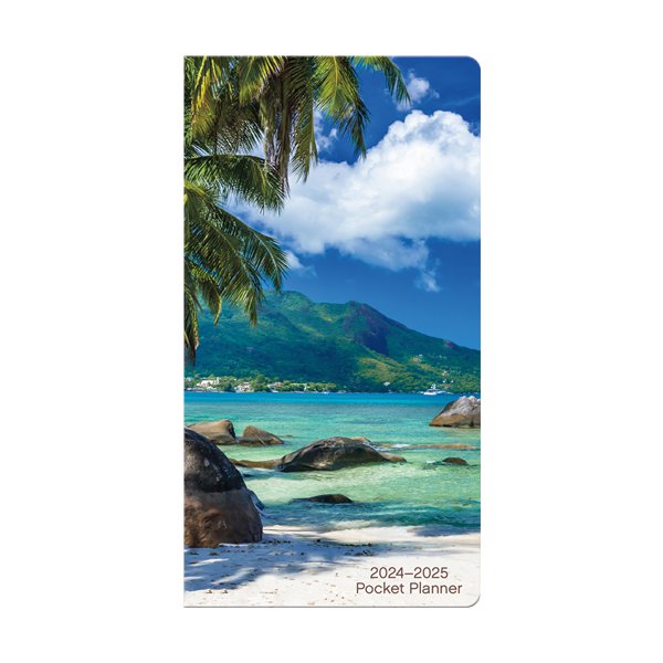 Trends International Beaches 2 Year 2024-2025 Pocket Planner w