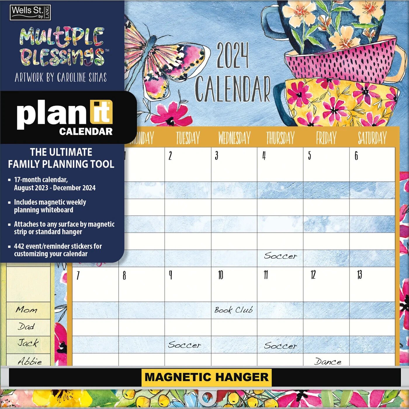WSBL Multiple Blessings 2024 PlanIt Calendar w
