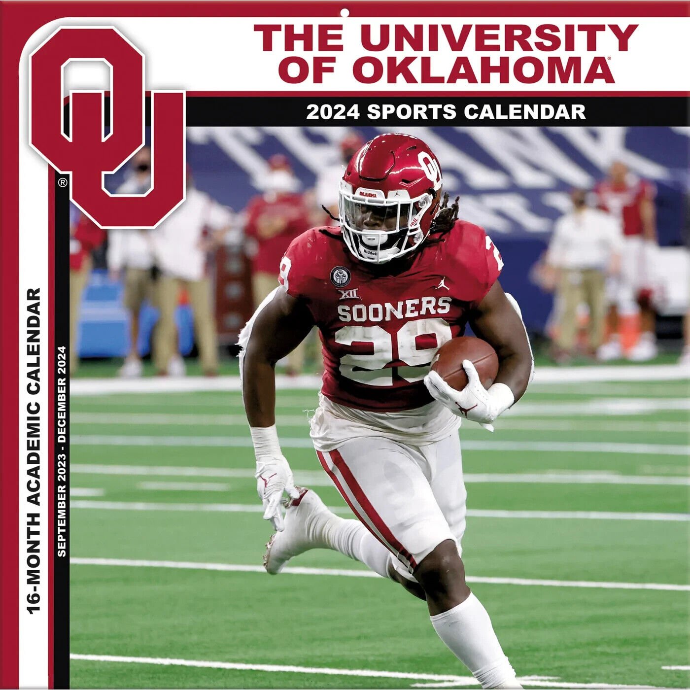 Turner Oklahoma Sooners 2024 Wall Calendar w