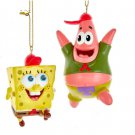 Set of 2 Spongebob Squarepants™ Kamp Koral Ornaments   SB1221  w