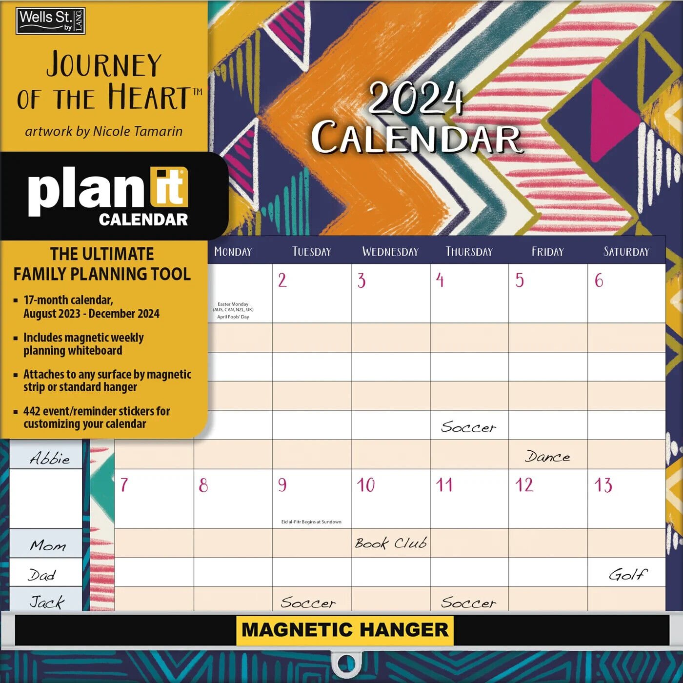 WSBL Journey of the Heart 2024 PlanIt Calendar w