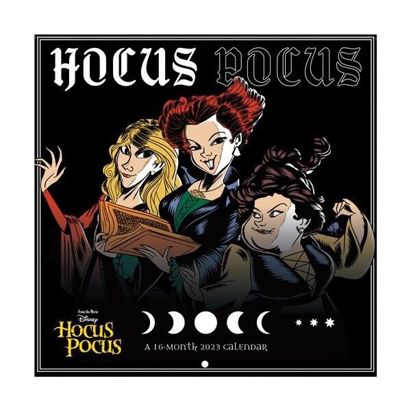 Trends International 2023 Disney Hocus Pocus Wall Calendar w