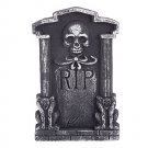 Darice Tombstone Decoration: Skull/Creatures, 9.25 x 14.5 inches w