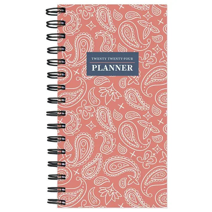 TF Publishing 2024 Planner Paisley Small Weekly Monthly Planner w