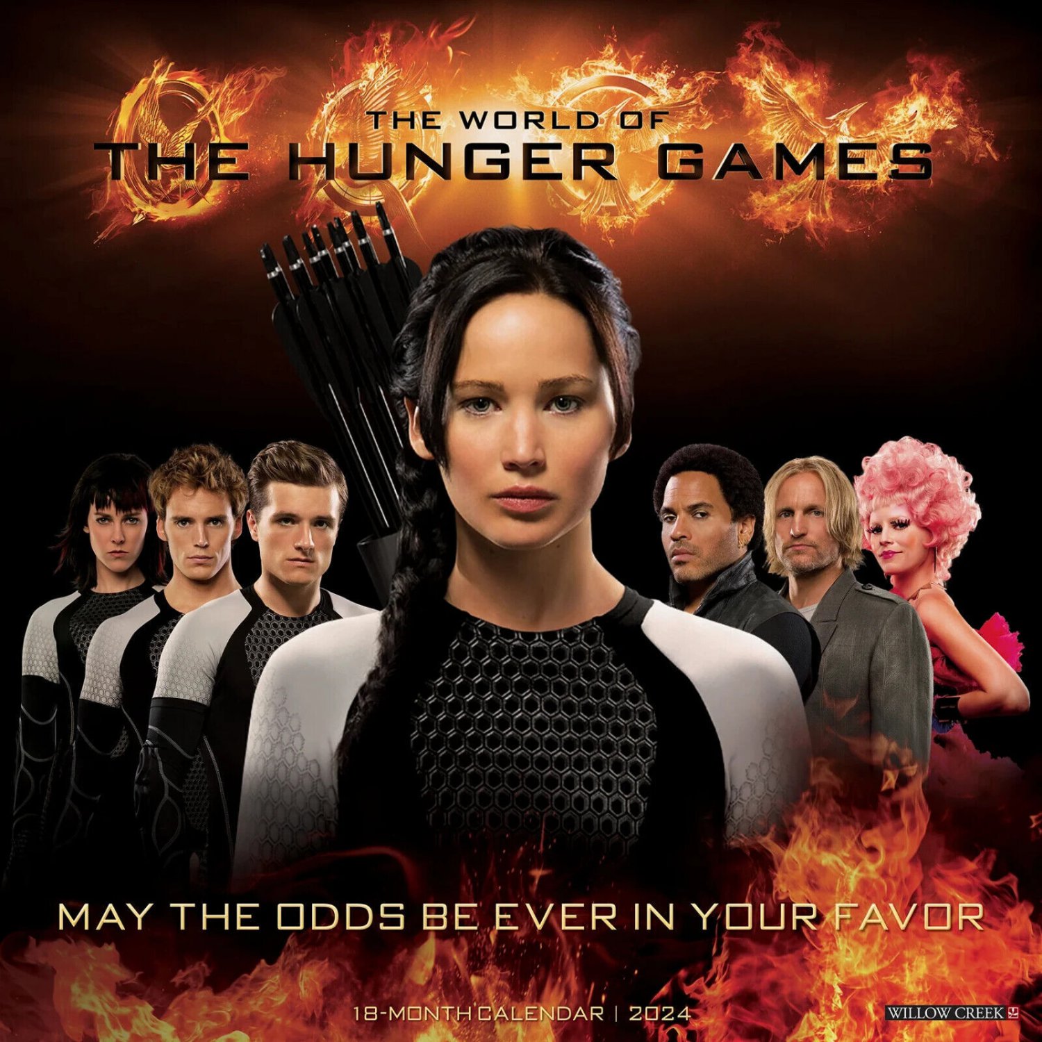 Willow Creek Hunger Games The World of Hunger Game 2024 12 x 12 Wall