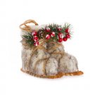 Darice Christmas Plush Boots Ornament: 4 x 5 x 6 inches w