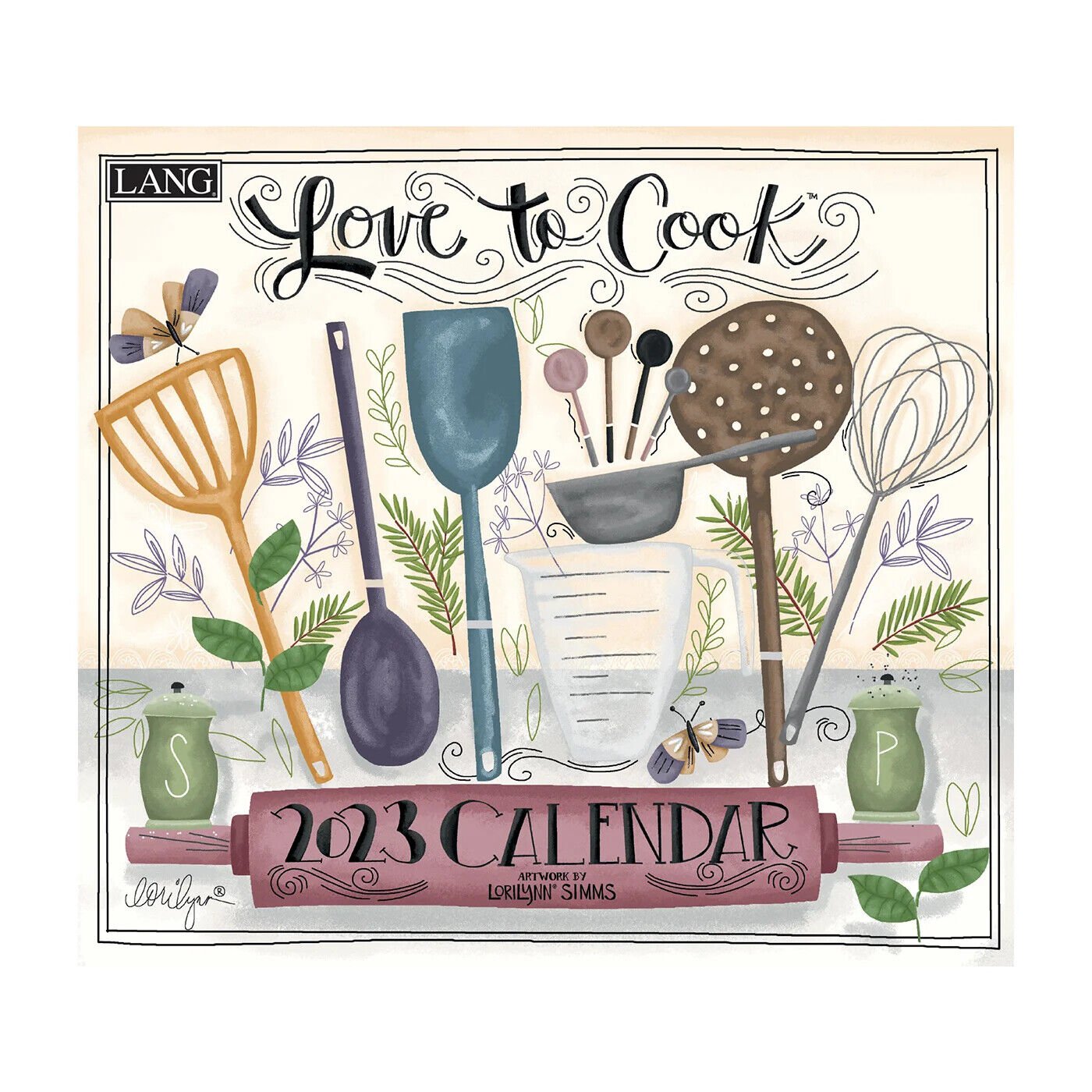 Lang Love to Cook 2023 Wall Calendar w