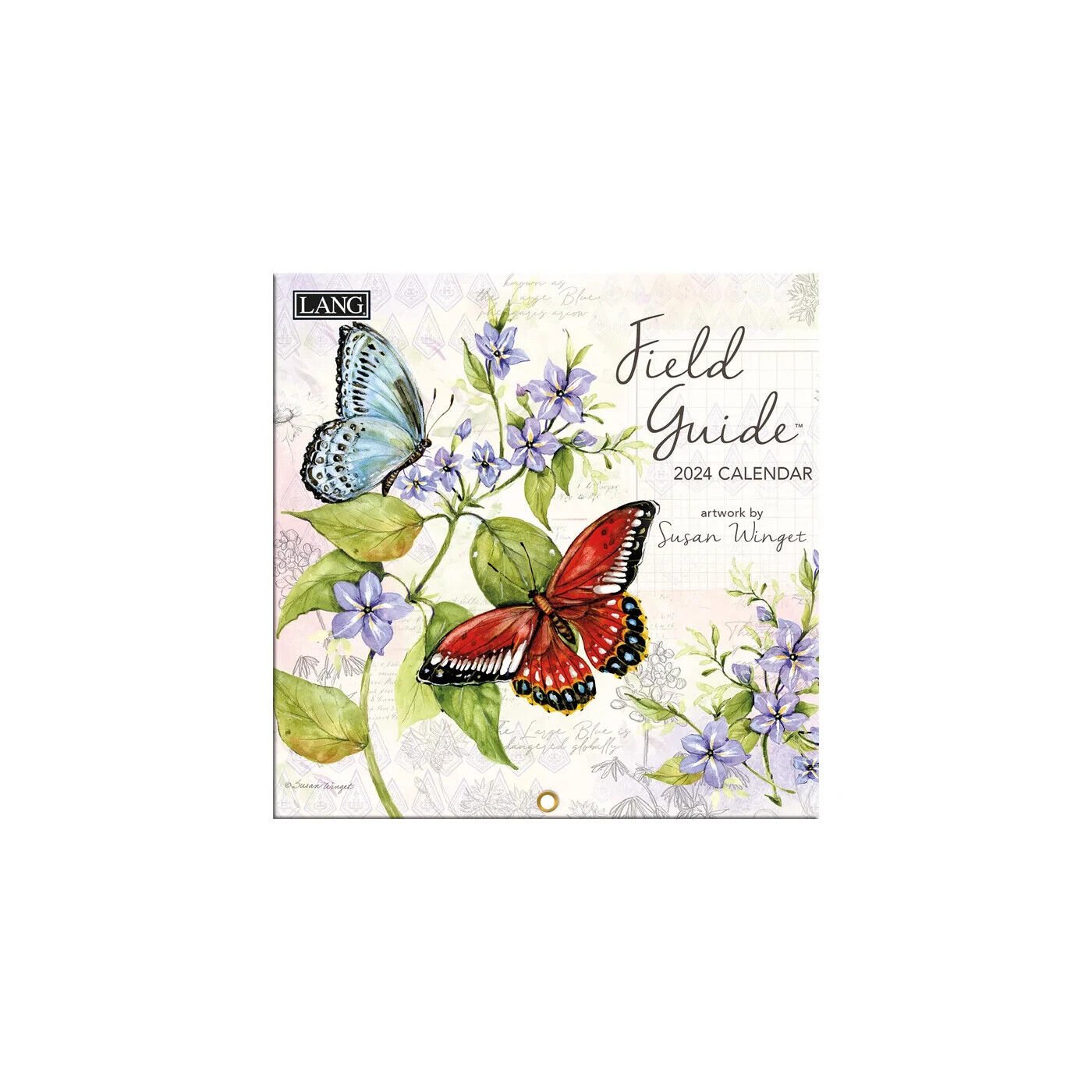 Lang Field Guide 2024 Mini Wall Calendar w