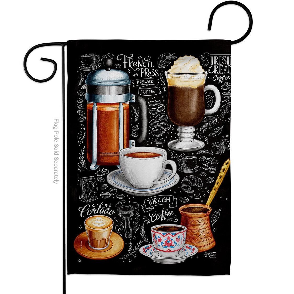 Two Group Flag Ultimate Coffees Beverages Coffee Tea Decor Flag w