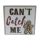 Darice Christmas Gingerbread Tabletop Sign: 6 x 5.91 inches w
