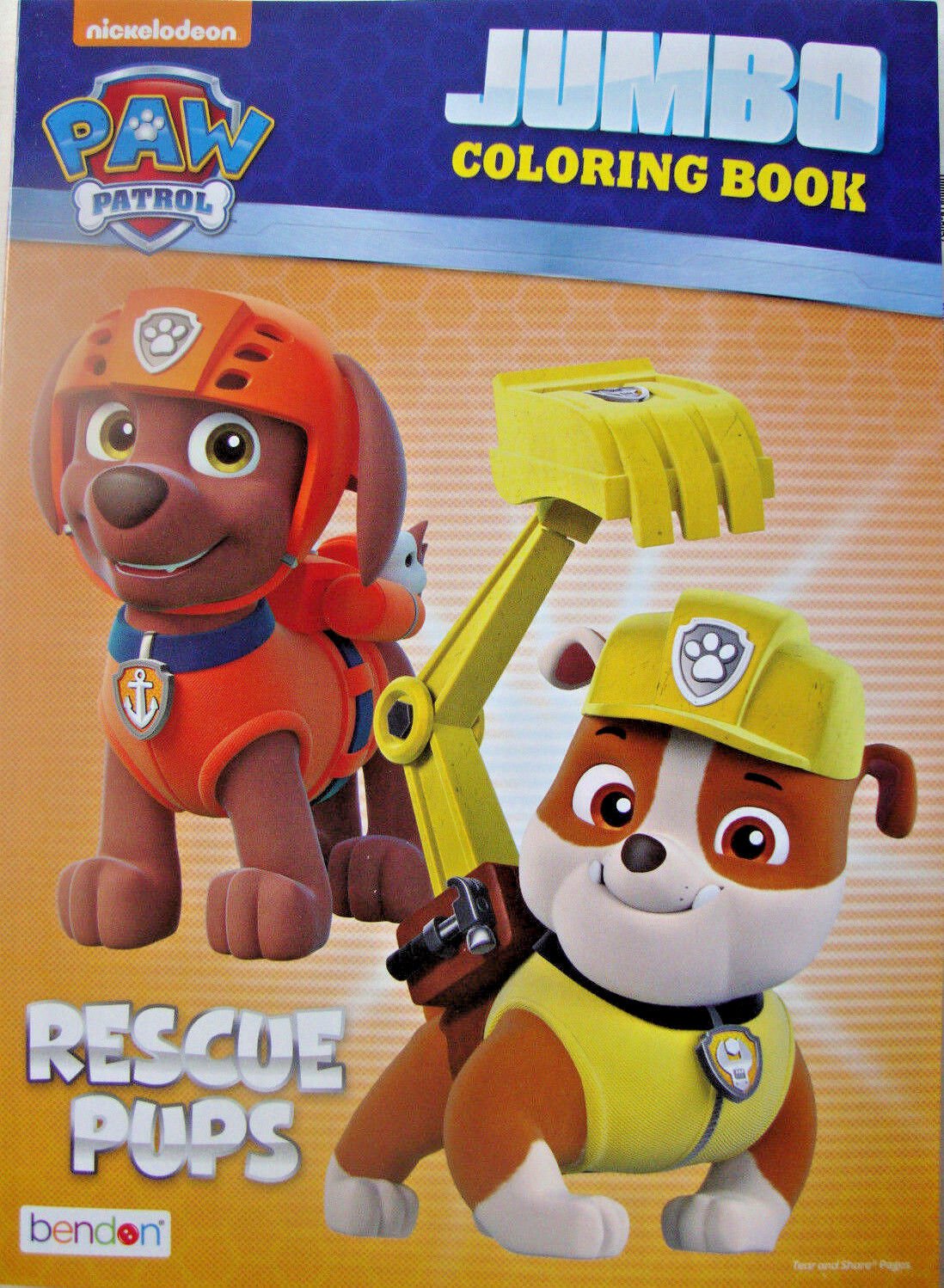 PAW PATROL Jumbo Coloring & Activity Book Rescue Pups 96 Pages dw