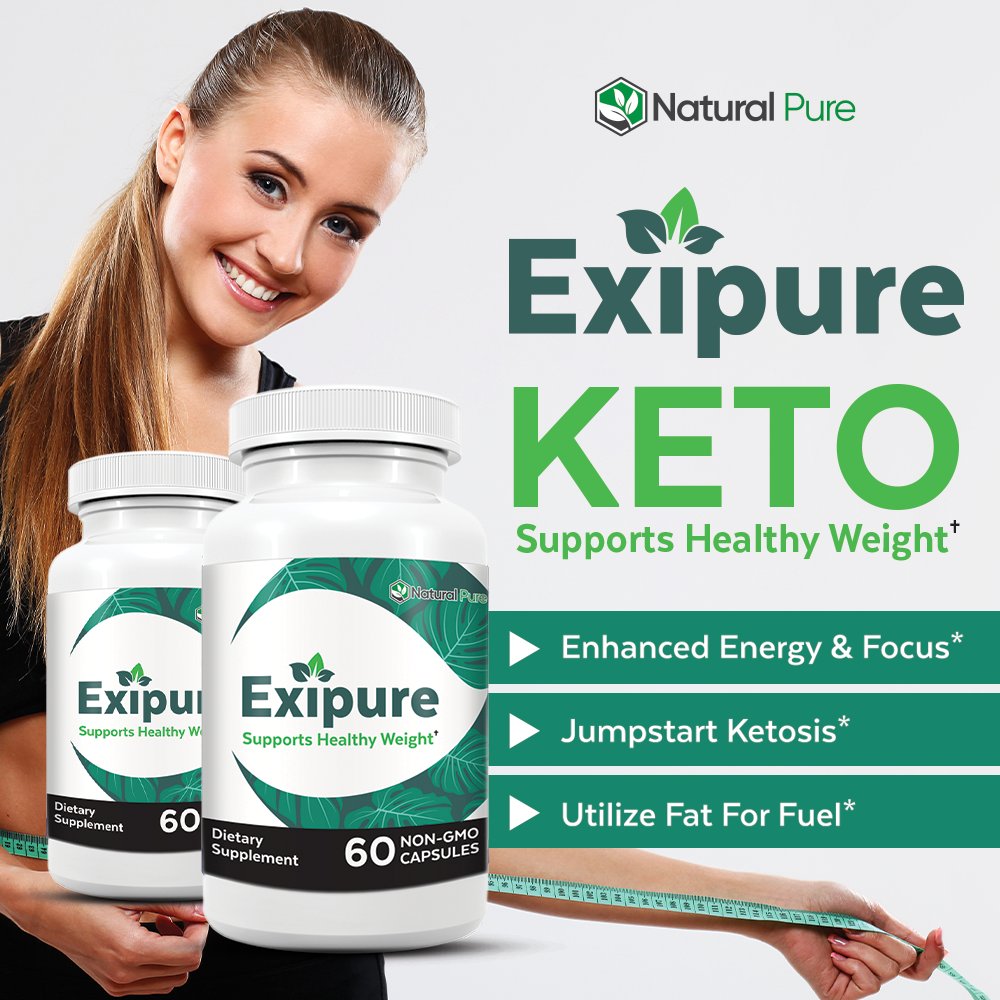 2 Pack Exipure Diet Pills Advanced Weight Loss Supplements Keto BHB 800mg