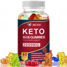Keto ACV BHB Gummies For Fat Burn Weight Loss Detox Keto Diet Pills 60 Gummy