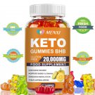 Keto BHB 60 Gummies Ketone Advanced ACV Weight Loss Fat Burner Dietary Supplement