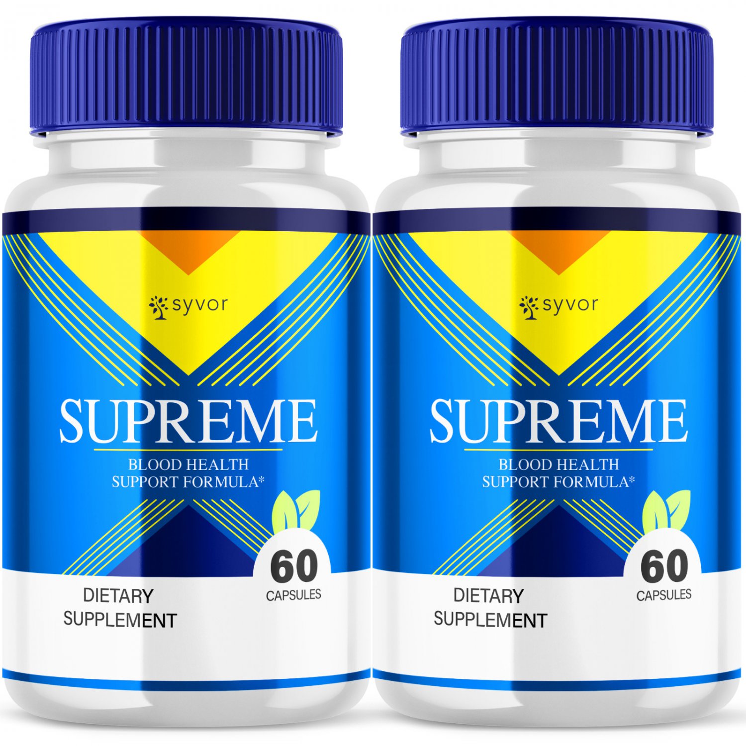 2 Pack Supreme Blood Support Formula Advanced Glyco Supplement - 120 Capsules