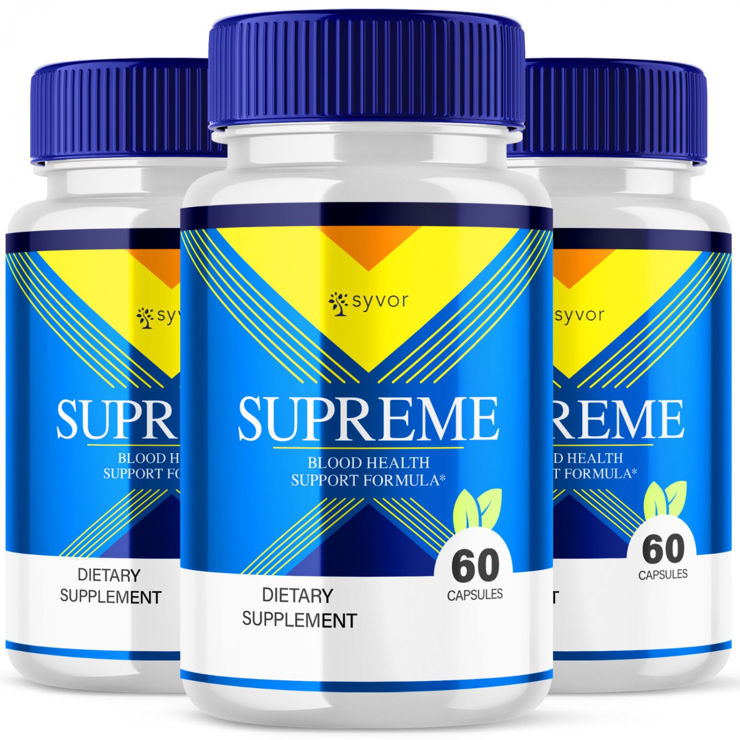 3 Pack Supreme Blood Support Formula Advanced Glyco Supplement - 180 Capsules