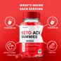 1 Pack Keto ThinX Keto ACV Maximum Strength Vitamin Formula - 60 Gummies