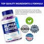 3 Pack Alpha Stride For Men, Advanced Performance Supplement - 180 Gummies
